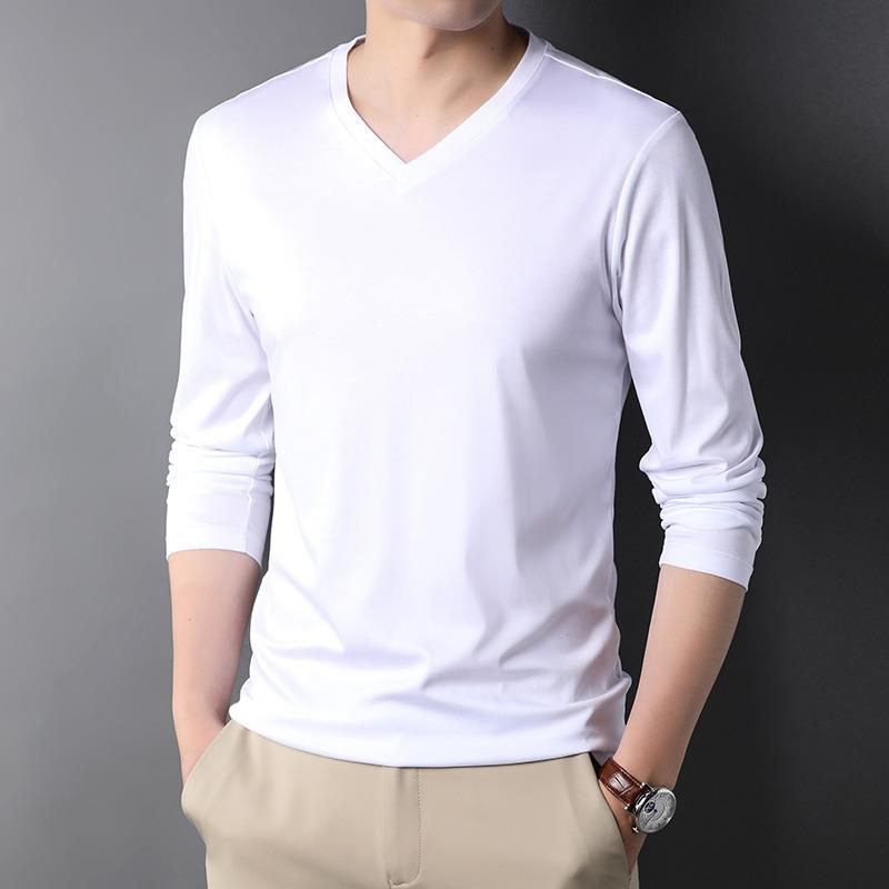 Undershirt Crew Neck - Stylowy 2023 dekolt w szpic z